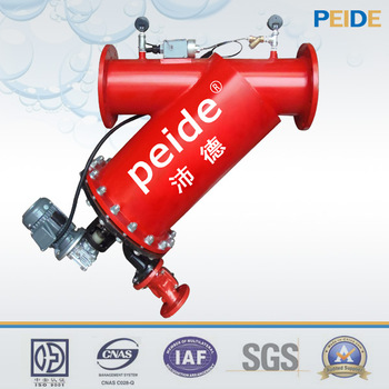 Automatic 316 stainless steel cartridge brush type filter