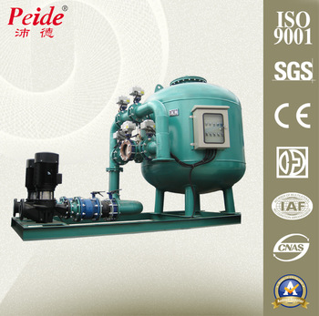 Large-scale artificial landscape water sand filtering cylinder