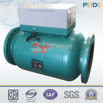Electronic water descaling device machine