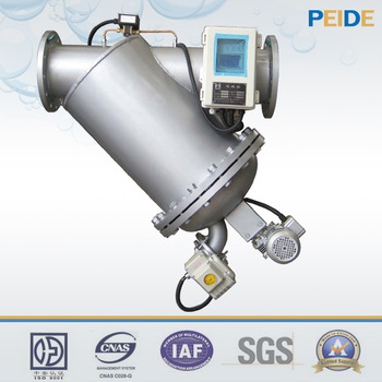 Y type & brush type automatic stainless steel filter screen