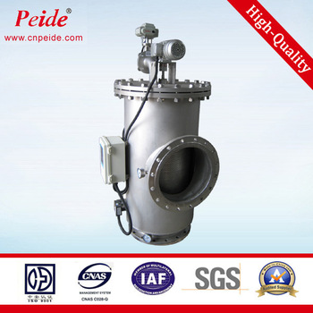 80um Duplex stainless steel 20 cub per hour 6bar self cleaning water filter