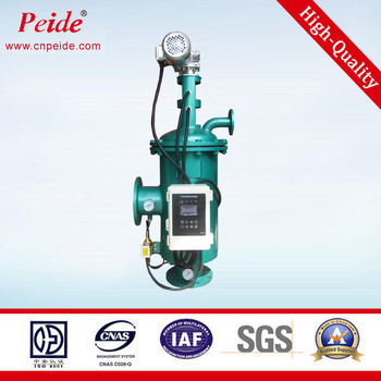 80um 40s 100L discharge 316L 28cub per hour self cleaning water filter