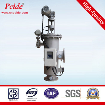 100/120/130 micron 120 cubic meters per hour 16bar self cleaning water filter