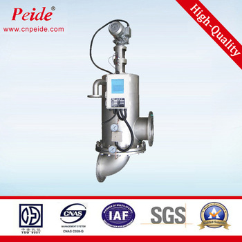 250/300 micron 180 cubic meters per hour 230v60hz self cleaning water filter