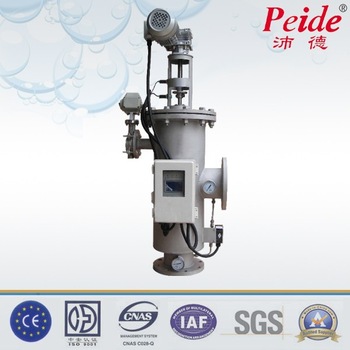 100/120/130 micron 320 cubic meters per hour 25bar self cleaning water filter
