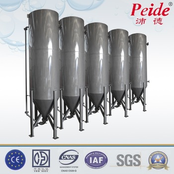 Continuous sand filter used for drinking water