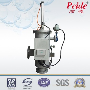 Stainless steel bernoulli water self cleaning filter