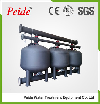 Automatic sand media filters for irrigation