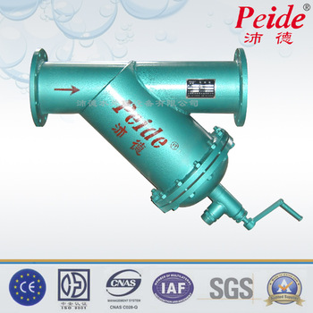 Manually driven brush screen filter machine for water treatment