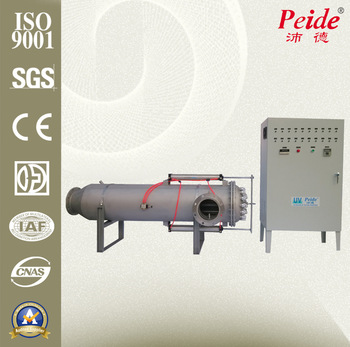 Large capacity 1200 GPM UV Sterilizer for Industrial Water Disinfection