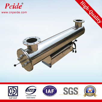 Aquaculture quartz tube water reuse sterilizer