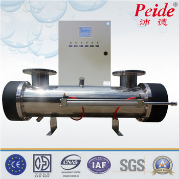 Big flow rate uv water disinfection equipment