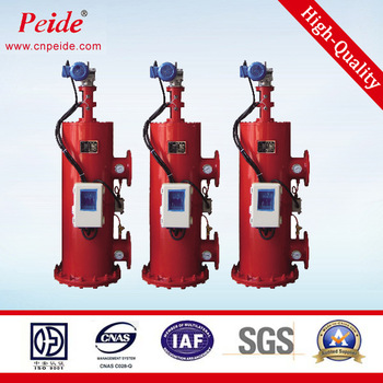 China automatic self cleaning water irrigation filter