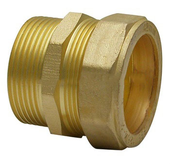 brass compression <font color='red'>male</font> <font color='red'>coupling</font>