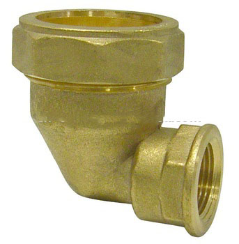 Brass Compression female reducing elbow