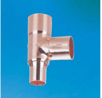 Welding Copper Tee Refrigeration Fittings