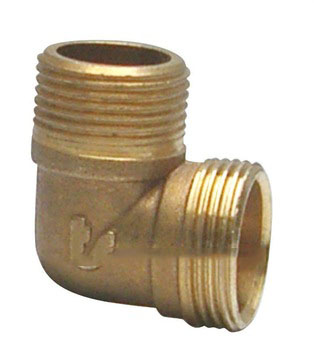 Male brass elbow copper and brass fittings