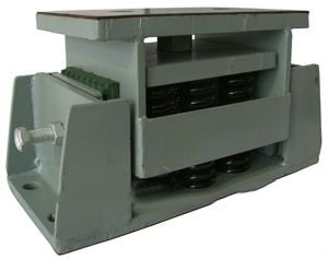 Big-loaded damp-spring absorber