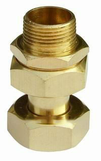 Removable Brass Union for WaterMeter stop check valve