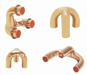 Copper Pipe Tee in Refrigeration System