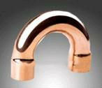 Forged 180 degree copper elbow
