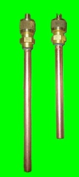 copper access valve for refrigeration