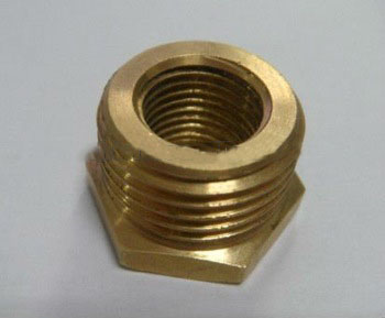 Brass bush fitting