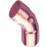 45 degree elbow copper fitting