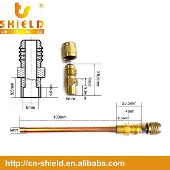 Refrigeration 1/4’’ Copper Charging Valve,Copper Access Valve
