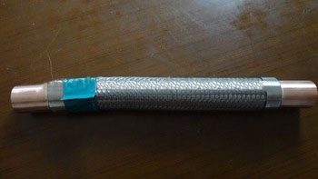 3-1/8” Stainless steel soft pipe for air-condition
