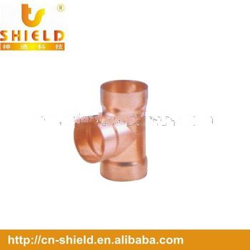 Equal tee,Equal tee in pipe fitting,High quality Copper Tee