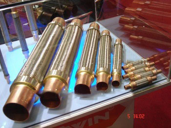 Stainless Steel Braided Hose with Copper Bushing