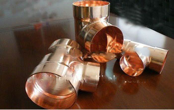 Hydraulic Tee Fittings Equal Tees Copper pipe