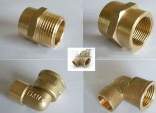 Male Female Thread Union Elbow Brass Pipe Fitting