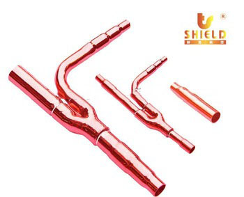 R410A Copper Disperse Pipe/ SANYO VRF Refnet Kits/ Copper Refnet Joints