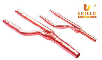 Copper <font color='red'>Disperse</font> <font color='red'>Pipe</font> <font color='red'>Y</font> <font color='red'>branch</font> <font color='red'>joint</font>