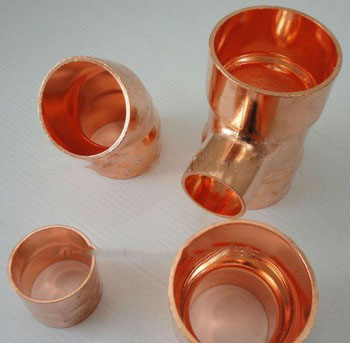 Plumbing Red Copper Fittings