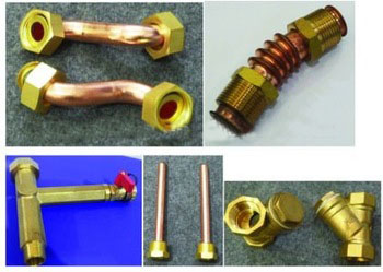Copper Pipe Fittings for Wall Hung Boilers
