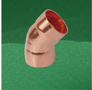 22mm Copper End Feed Elbow