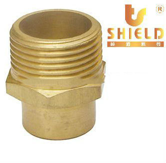 Brass NPT Coupling Pipe Fittings Welding and Male Threaded
