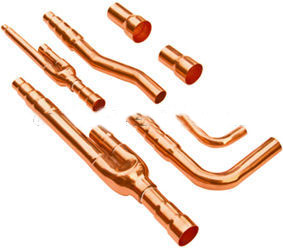 Branch Pipe Branching Joint Y Branch Kits for VRF VRV Thickened Copper Pipe
