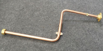 S-Shape Copper Bent Pipe