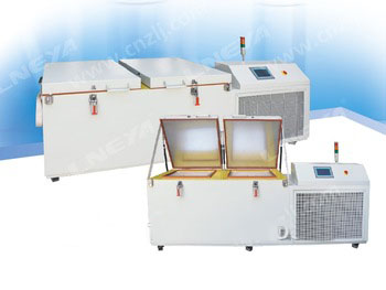 MAX 18KW Test chamber -135~-0 degree with 500Lvertical GY-A350N Horizontal freezer