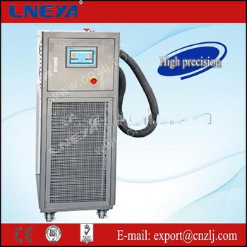 In laboratory of heater and cooler unit applied to glass reactor