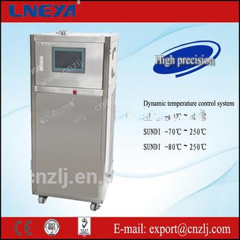 Cooling and heating dynamic temperature control system 7-inch color touch screen 8kW max mini chiller