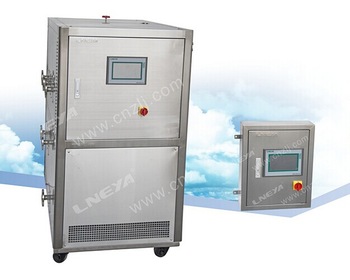 Polymerization reaction air chiller for lab using