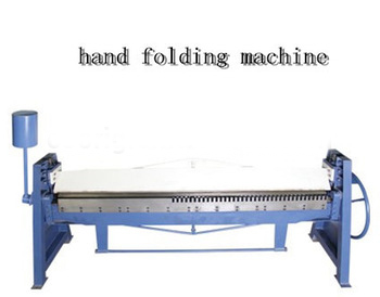 square duct forming machine, hand folding machine