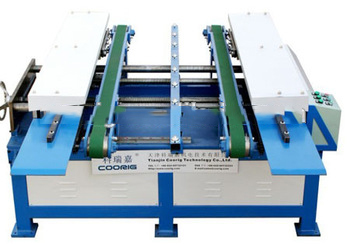 duct machine/duct line, duplex TDF flange forming machine