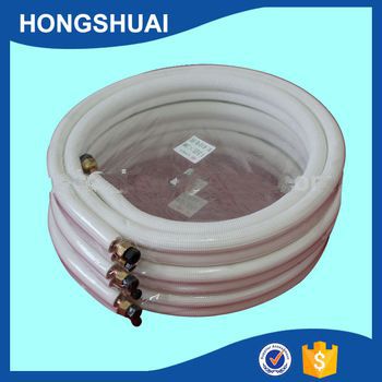cost to install air conditioning connecting tube