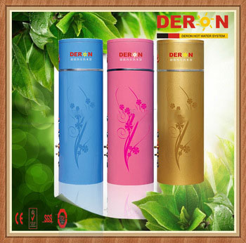 air source all in one heat pump bathroom equipment water heater equipment for small bussiness at home 5.3kw, CE